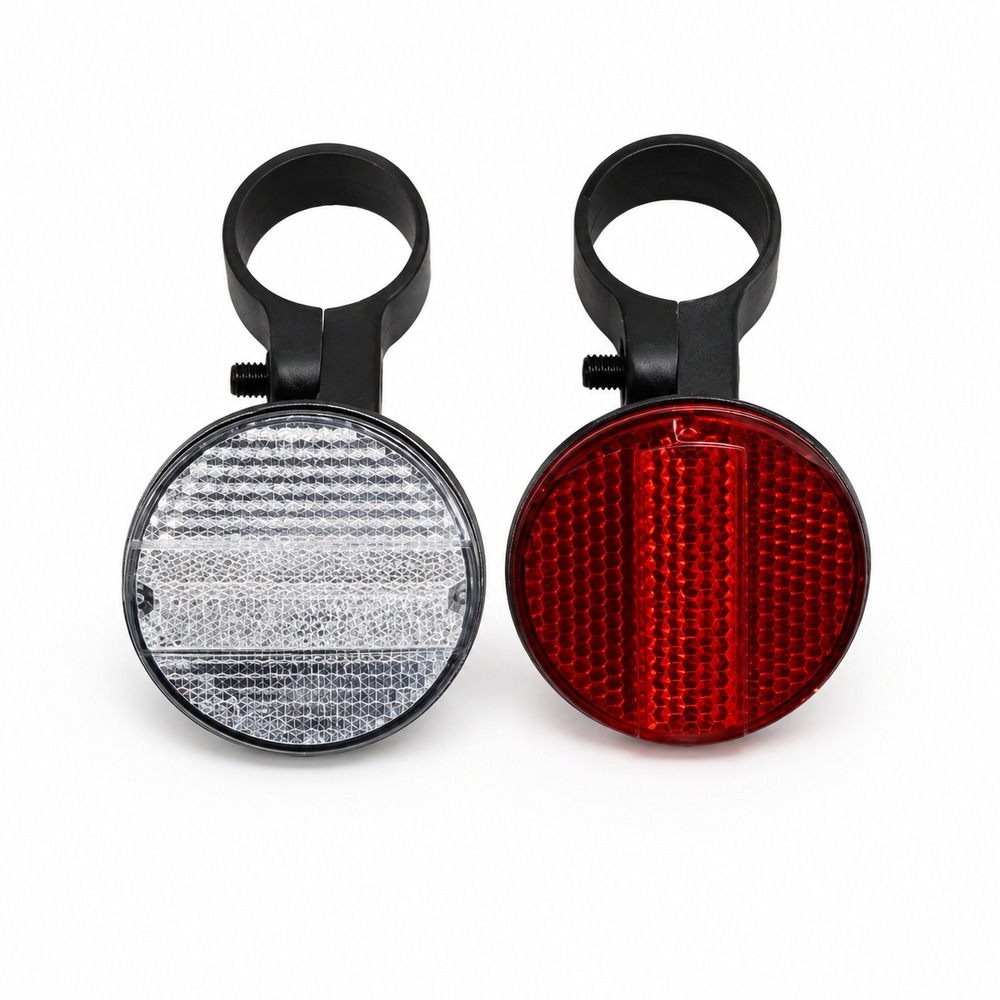 CatEye Bike Reflector‎ Set Unisex OS Red White Good RR-165-BS RR-180-BT SP-7